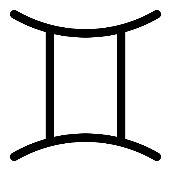 Gemini Symbol (fixed Width)