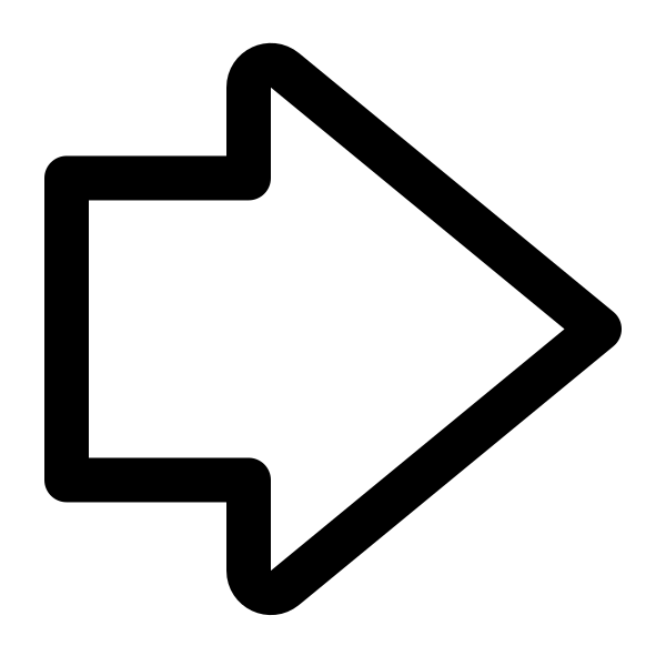 Geo Arrow Right Vector