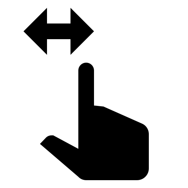 Gesture Swipe Horizontal