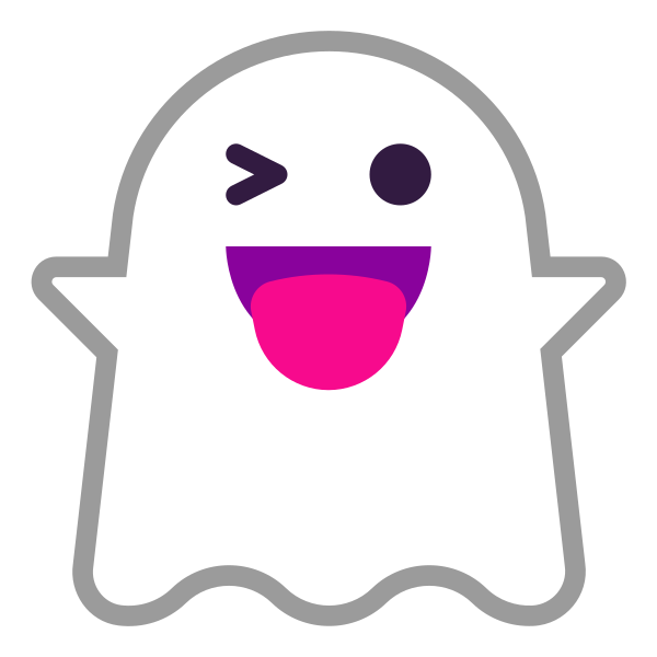 Ghost Flat Vector