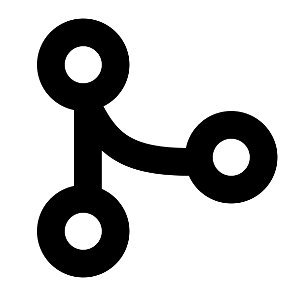 Git Merge Vector