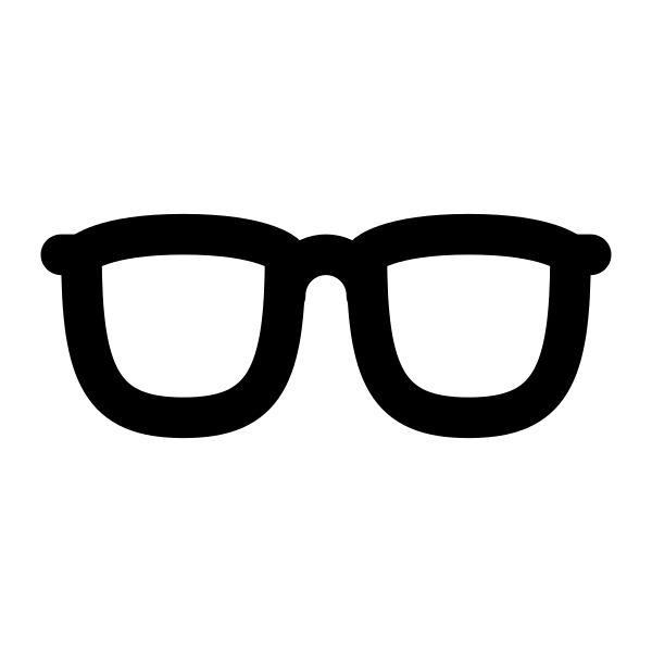 Glasses Outline