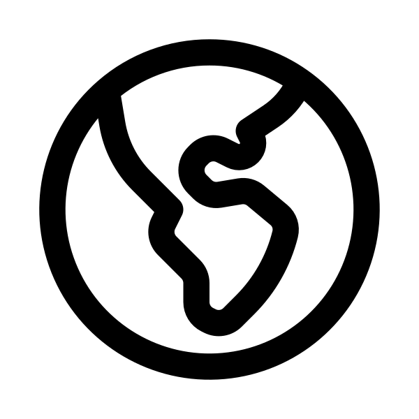 Globe Americas Vector