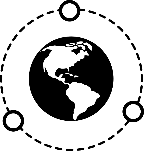 Globe Wrapped Vector