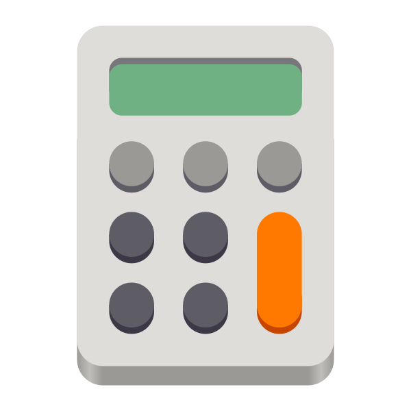 GNOME Calculator Icon 2021 Vector