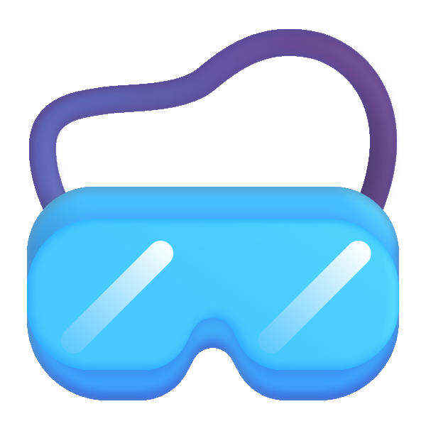 Goggles Color Vector
