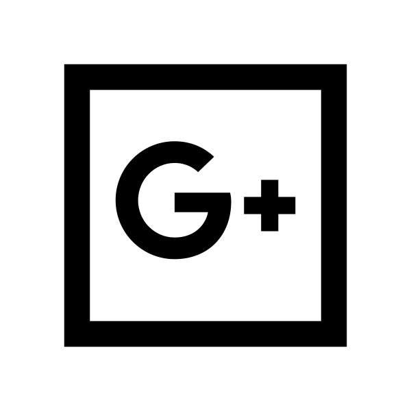 Google Plus Square Vector