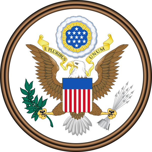 Great Seal Of The United States (obverse) Vector