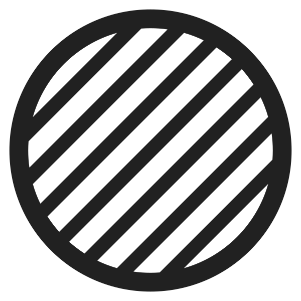 Green Circle High Contrast Vector