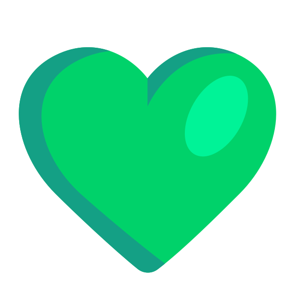 Green Heart Flat