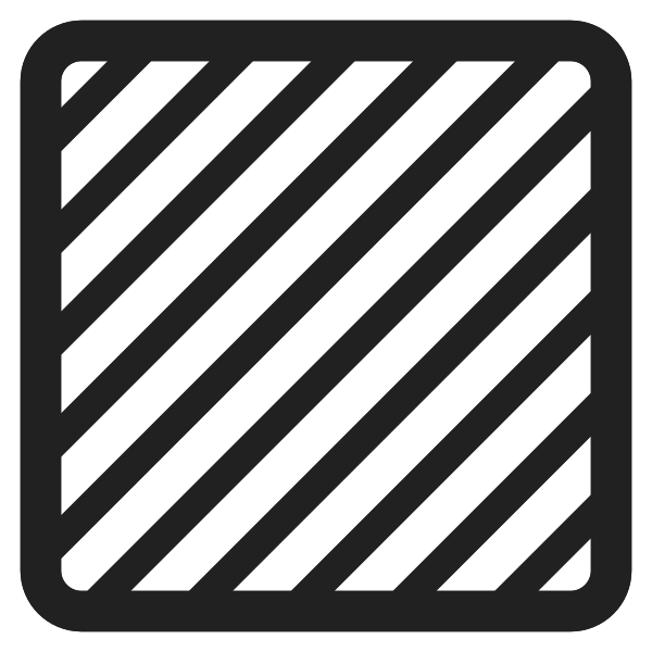 Green Square High Contrast Vector