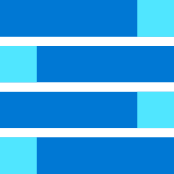 Grid Blue Vector