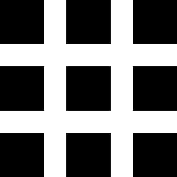 Grid Three Up Vector