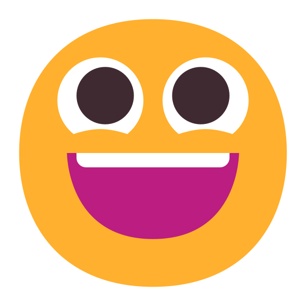 Grinning Face Flat