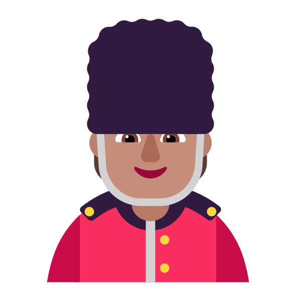 Guard Flat Medium Vector