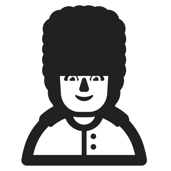 Guard High Contrast Default Vector