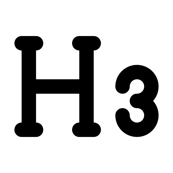 H 3