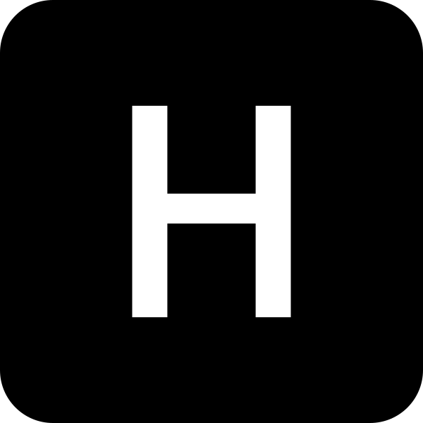H Square Fill