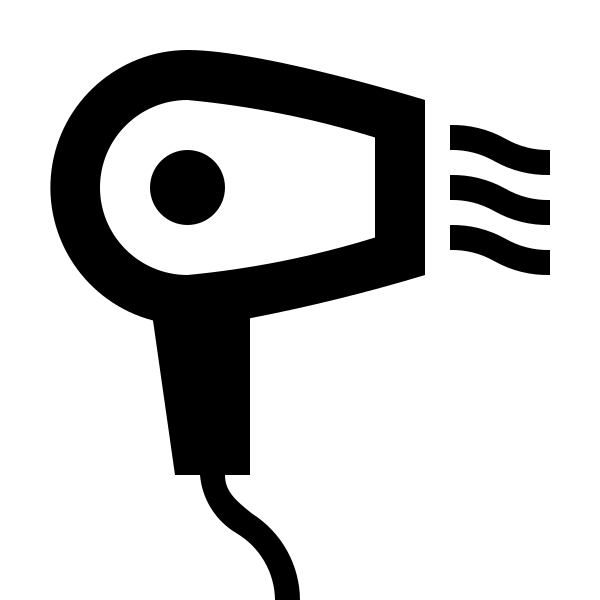 Hair Dryer Outline