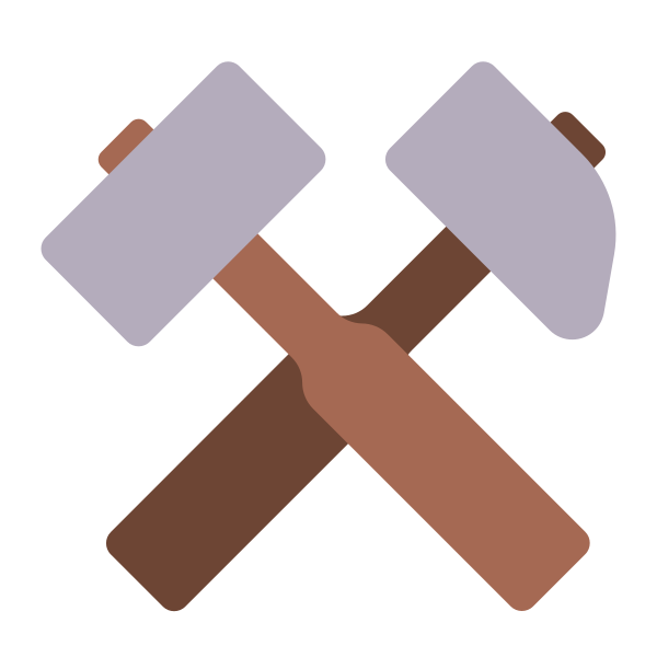 Hammer And Pick Flat