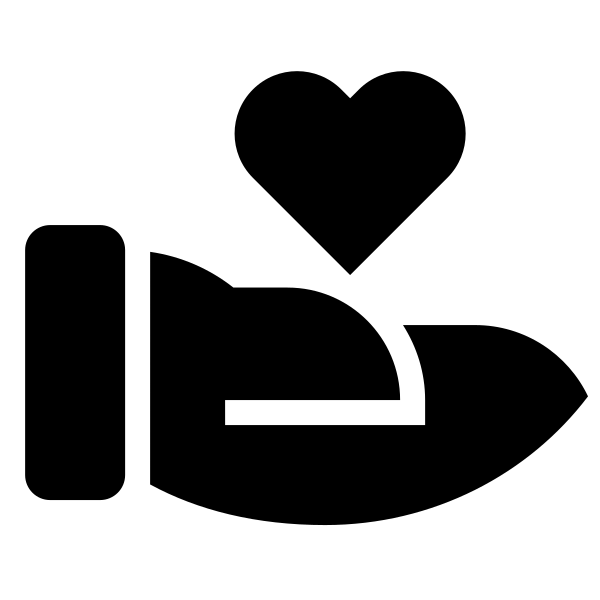 Hand Heart Fill