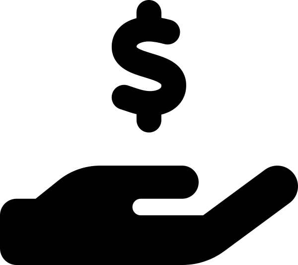 Hand Holding Dollar