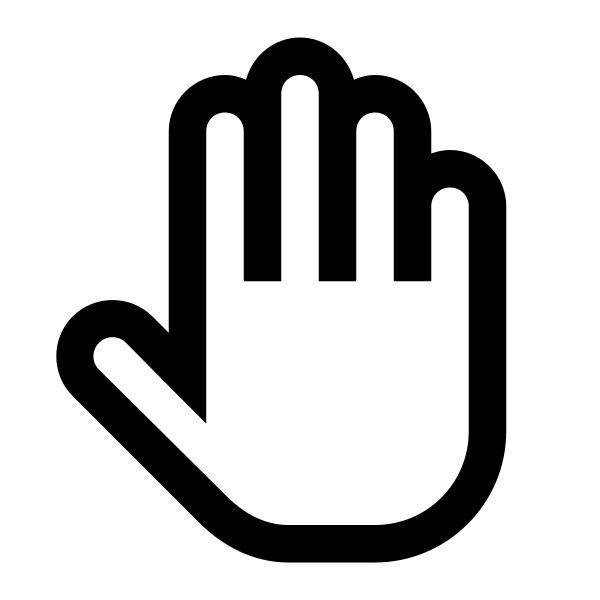 Hand Paper Solid
