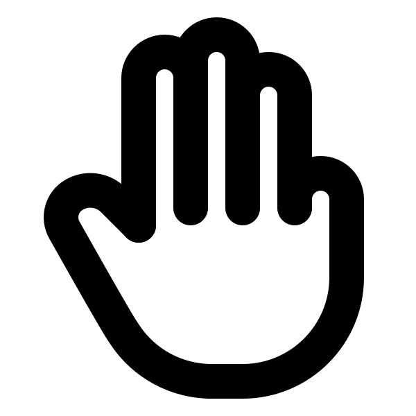Hand Three Fingers