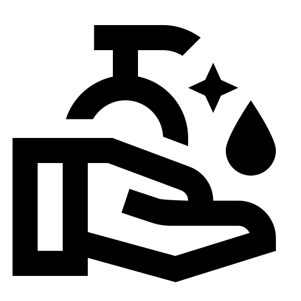 Hand Wash Outline