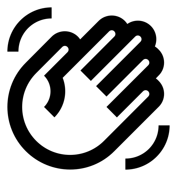 Hand Wave Outline