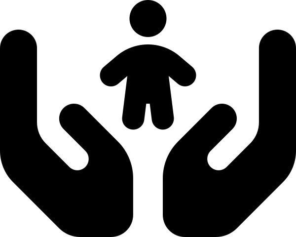 Hands Holding Child