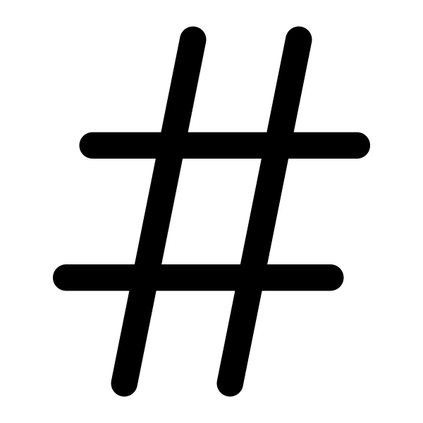 Hashtag Vector