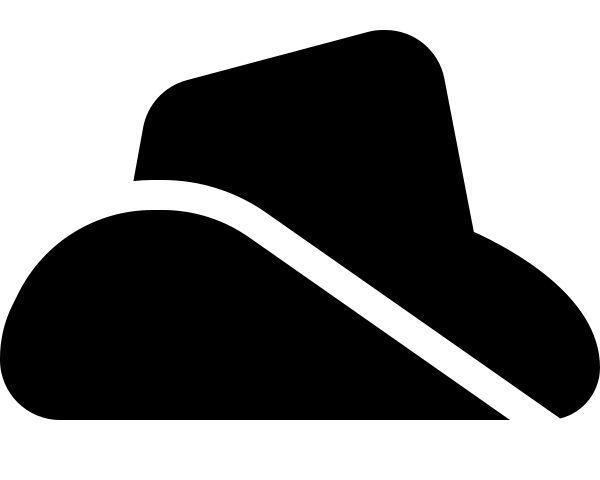Hat Cowboy Side