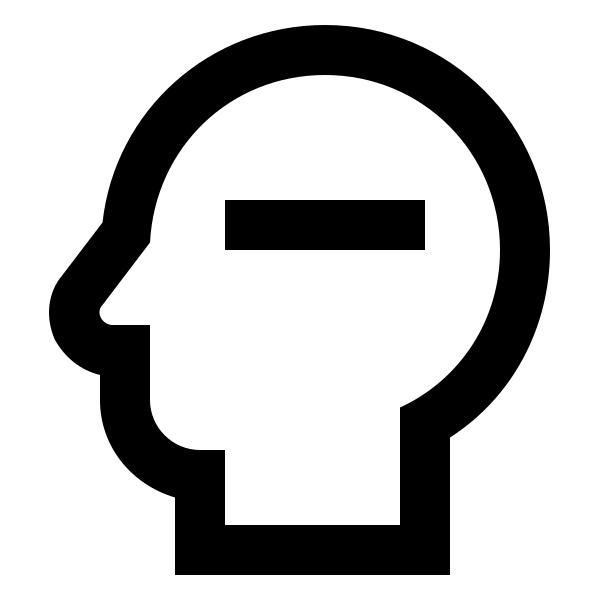Head Minus Outline