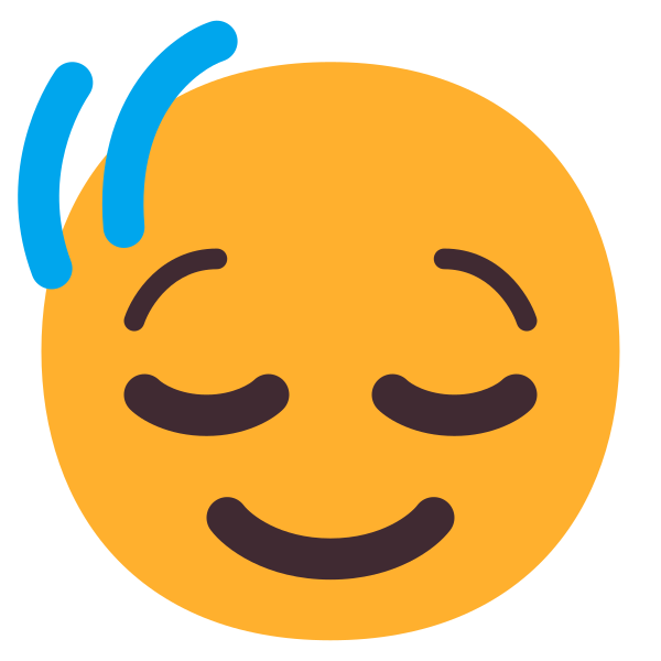 Head Shaking Vertically Flat Vector