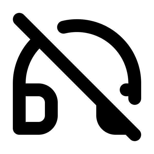 Headphone Slash