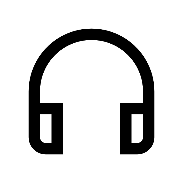 Headphones Alt Solid Vector