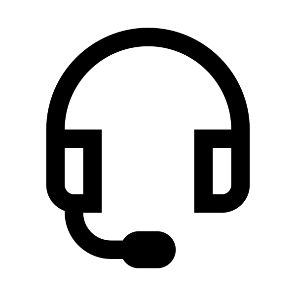 Headset Solid Vector