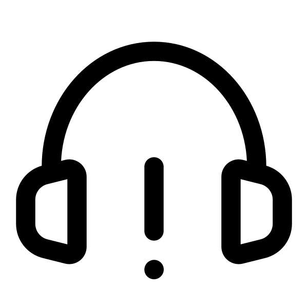 Headset Warning