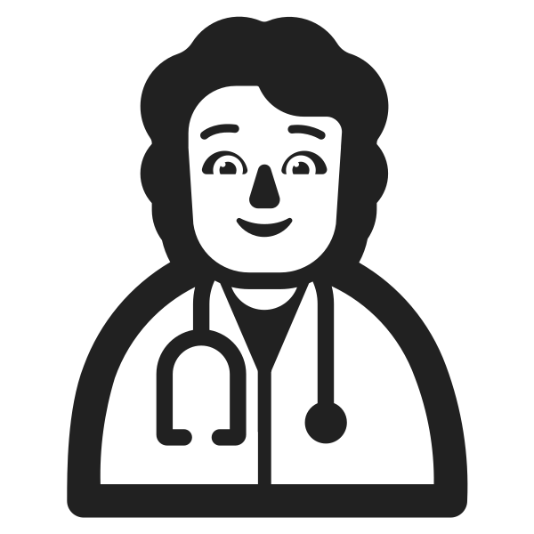 Health Worker High Contrast Default