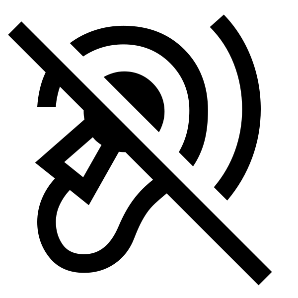 Hearing Aid Disabled