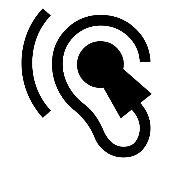 Hearing Aid Left Fill