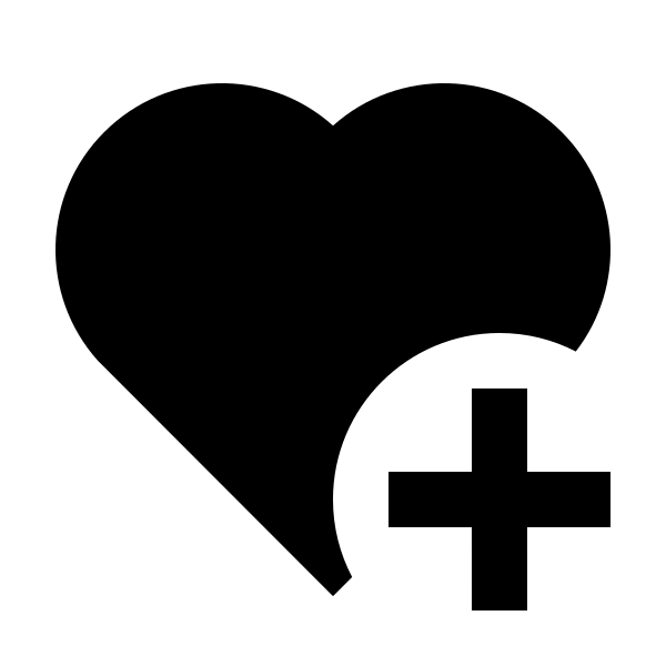Heart Add Fill