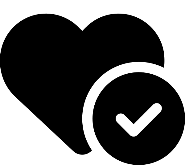 Heart Circle Check