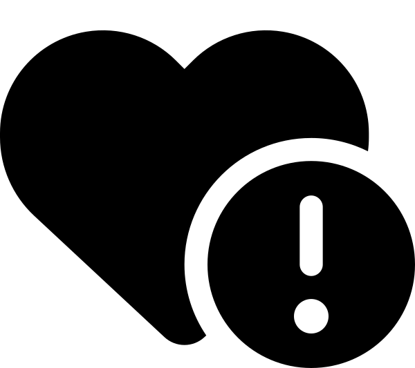 Heart Circle Exclamation