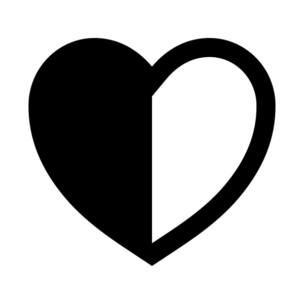 Heart Half Sharp