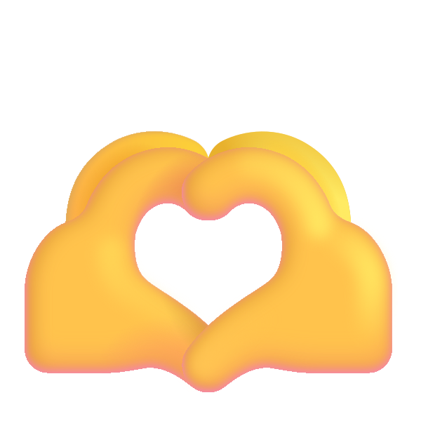Heart Hands Color Default