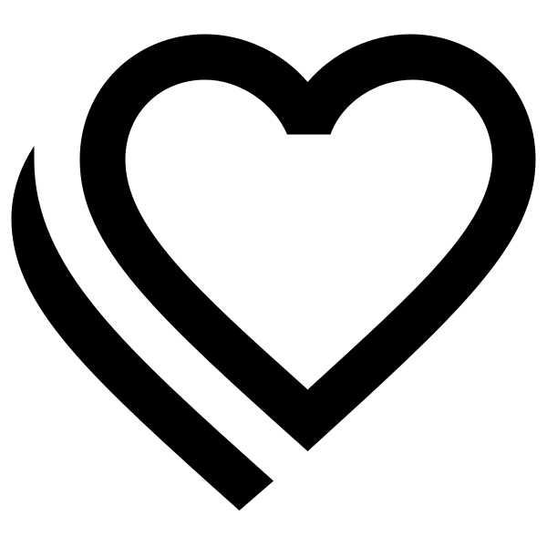 Heart Multiple Outline