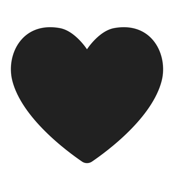 Heart Suit High Contrast