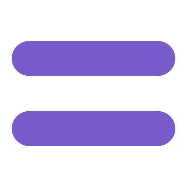 Heavy Equals Sign Flat